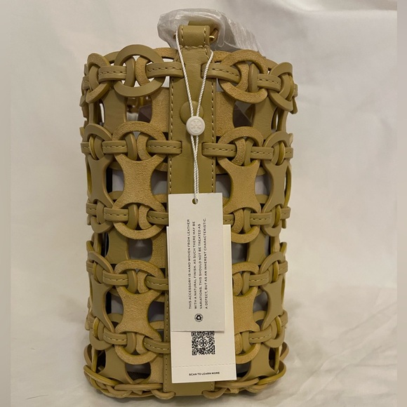 TORY BURCH MCGRAW DIE CUT SMALL BUCKET BAG - Picture 6 of 14